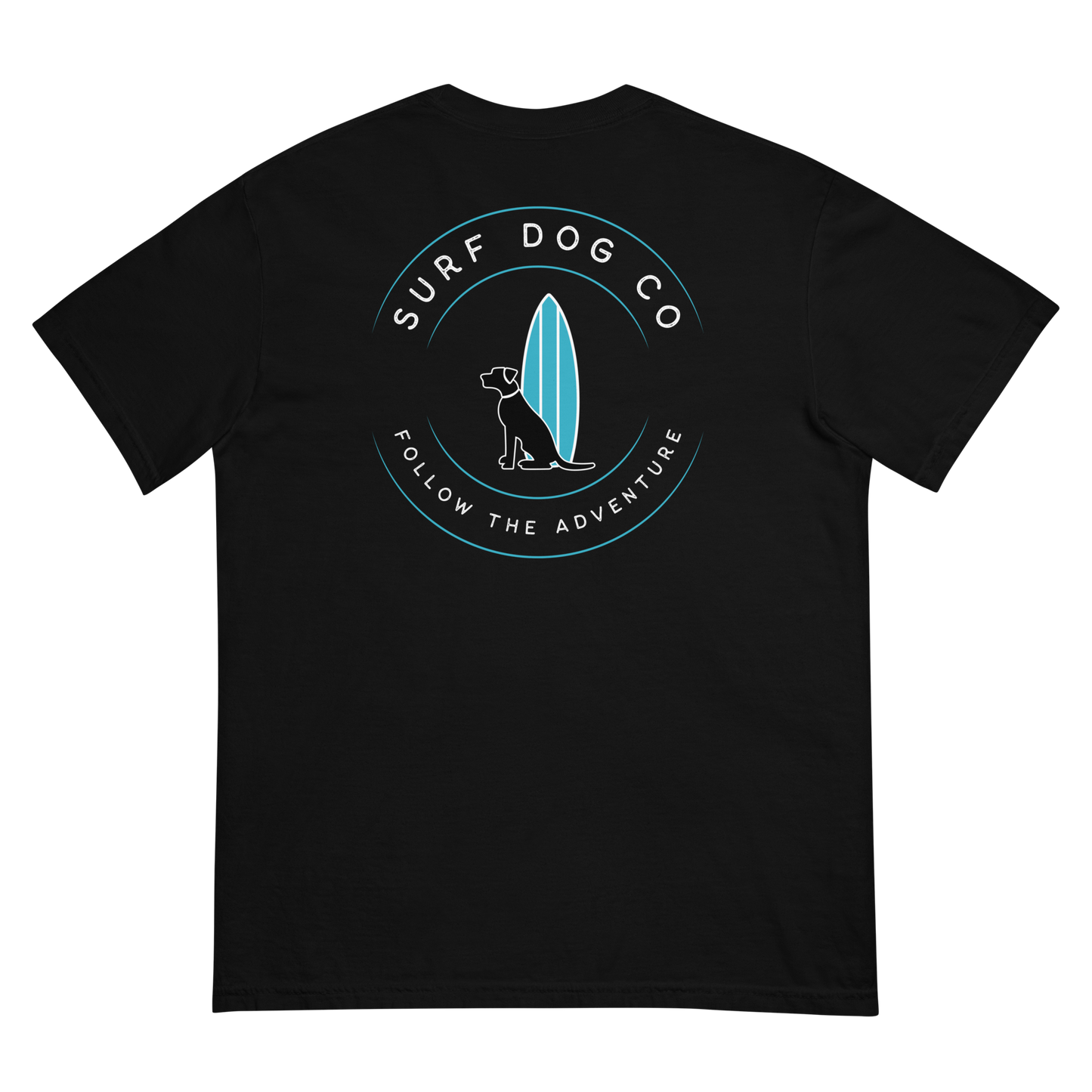 Surf Dog Circle Logo Short Sleeve Tee