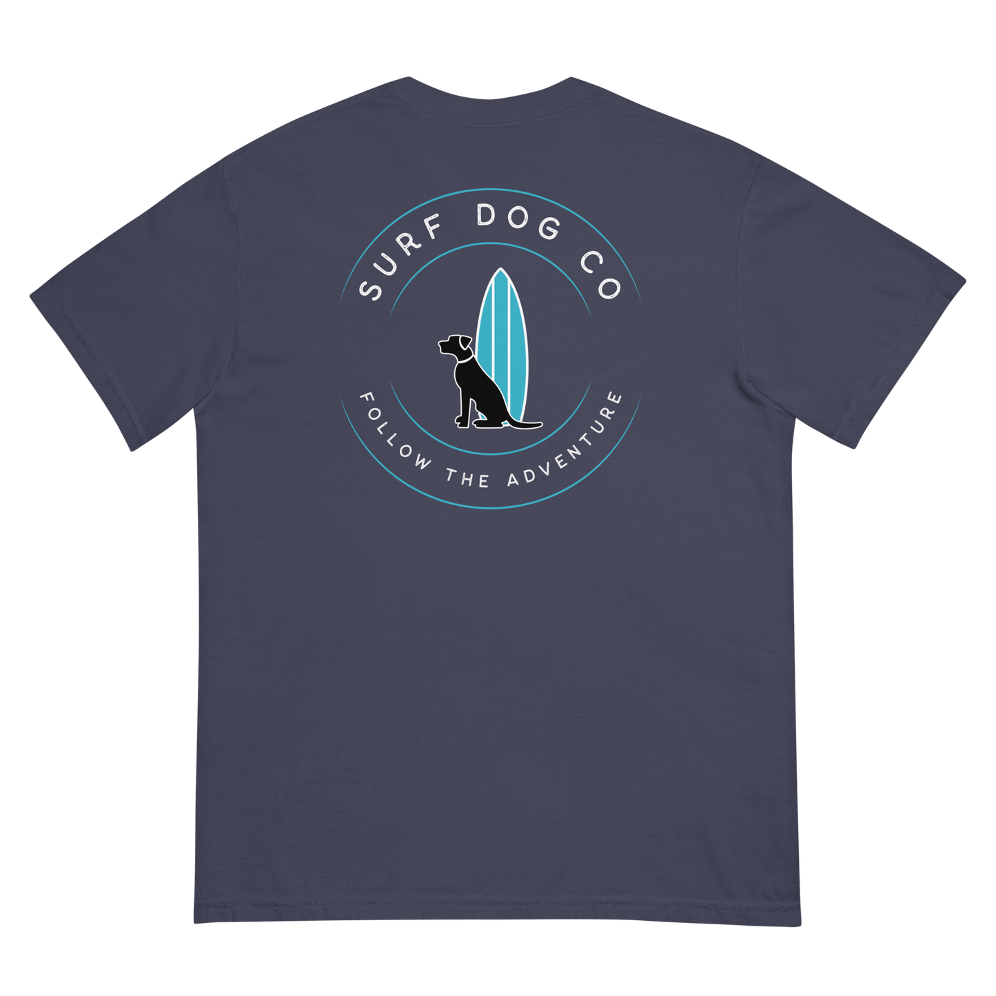 Surf Dog Circle Logo Short Sleeve Tee